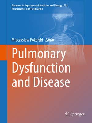 cover image of Pulmonary Dysfunction and Disease